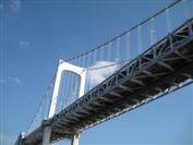 The Rainbow Bridge in Tokyo