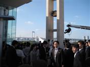 The Rainbow Bridge in Tokyo