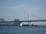 The Rainbow Bridge in Tokyo