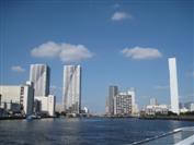 The Rainbow Bridge in Tokyo