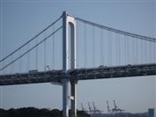 The Rainbow Bridge in Tokyo